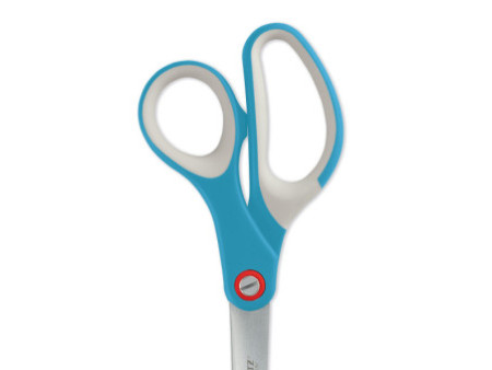LEITZ Ciseaux Cosy Titan, pointu, longueur: 205 mm, bleu