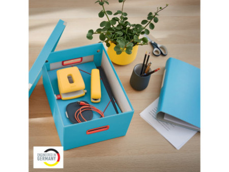 LEITZ Boîte de rangement Click & Store Cosy M, bleu