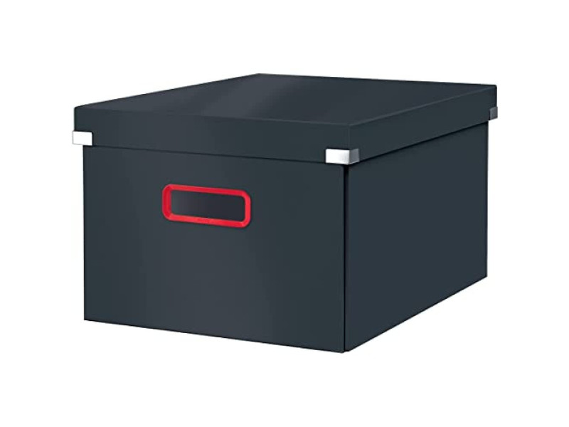 LEITZ Boîte de rangement Click & Store Cosy M, gris