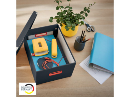 LEITZ Boîte de rangement Click & Store Cosy M, gris