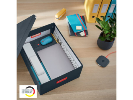 LEITZ Boîte de rangement Click & Store Cosy L, gris