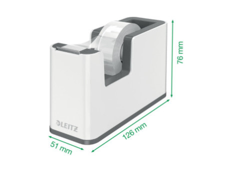LEITZ Dévidoir de table WOW Duo Colour, équipé, jaune