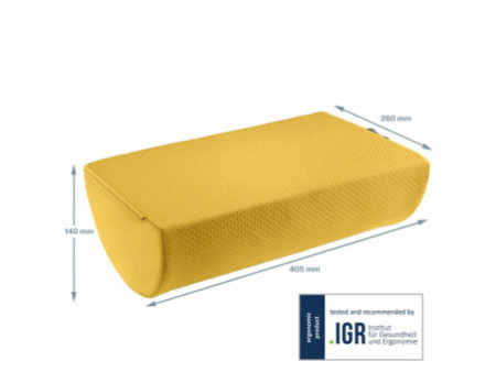 Leitz Repose-pieds Ergo Cosy, jaune