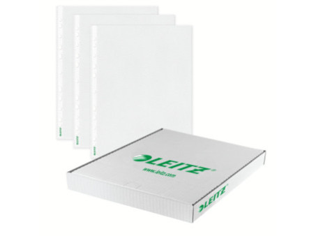 LEITZ Pochette perforée Standard Maxi, format A4, en PVC