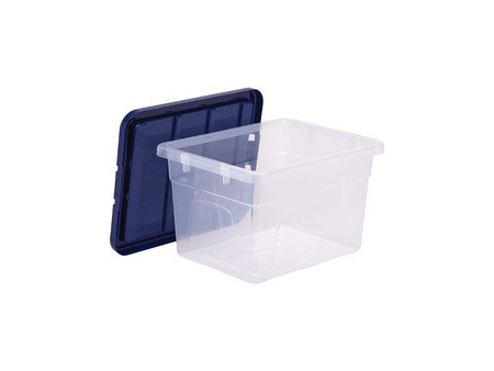 Fellowes Boîte de rangement BANKERS BOX, 22 L, transparent