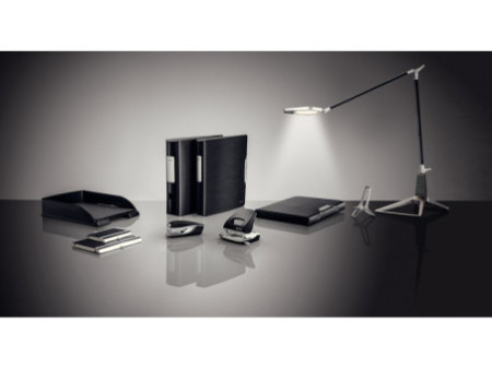 LEITZ Agrafeuse Style Nexxt 5562, noir satin