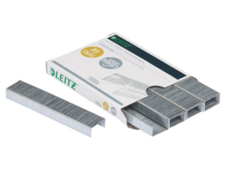 LEITZ Agrafes 26/6, petit emballage, galvanisé