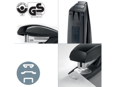 LEITZ Agrafeuse NeXXt Recycle, agrafe 30 feuilles, rouge