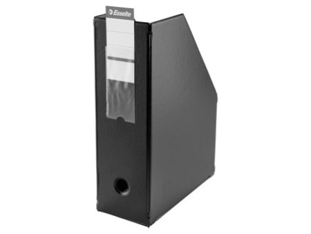 Esselte Porte-revues VIVIDA, A4, carton, noir, dos: 100 mm