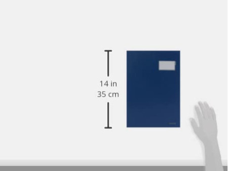 LEITZ parapheur, revêtement en PP, 20 compartiments, bleu,