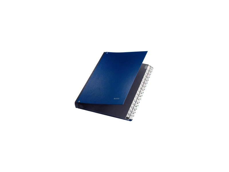 LEITZ Trieur à soufflet, A4, 1-31, plastique, bleu, 32