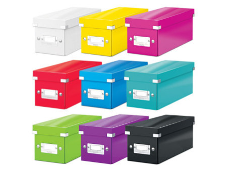 LEITZ Boîte de rangement pour CD Click & Store WOW, vert