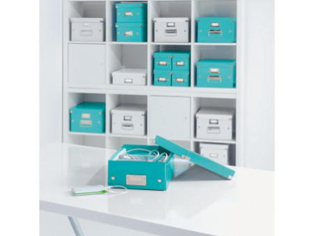 LEITZ Boîte de rangement pour DVD Click & Store, menthe