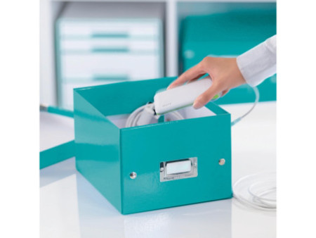 LEITZ Boîte de rangement Click & Store WOW, A5, menthe
