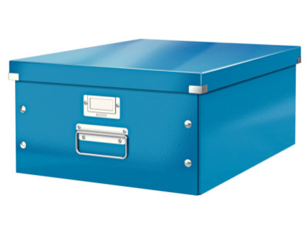 LEITZ Boîte de rangement Click & Store WOW, A3, bleu