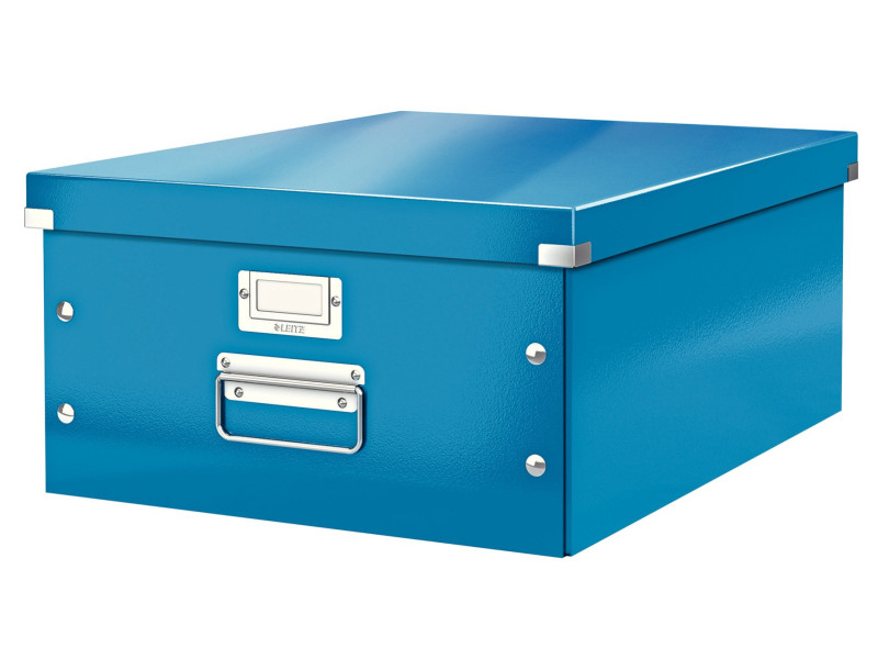 LEITZ Boîte de rangement Click & Store WOW, A3, bleu