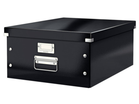 LEITZ Boîte de rangement Click & Store WOW, A3, noir