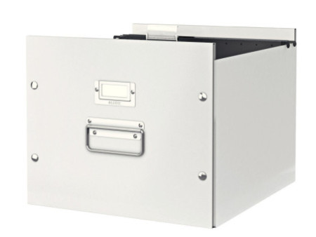 LEITZ Coffret pour dossiers suspendus Click & Store, blanc