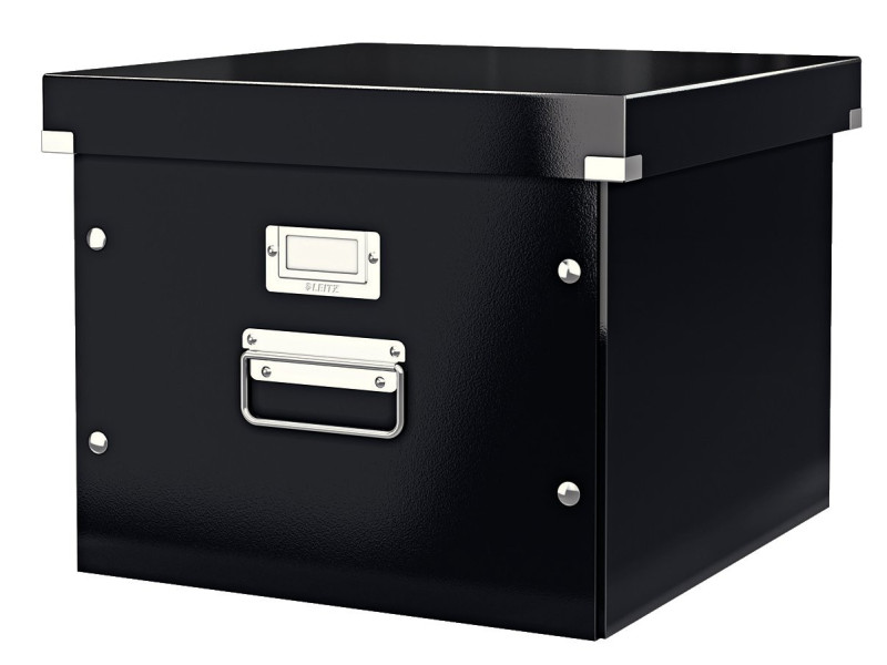 LEITZ Coffret pour dossiers suspendus Click & Store, noir