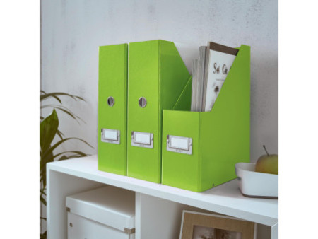 LEITZ Porte-revues Click & Store WOW, A4, carton, vert