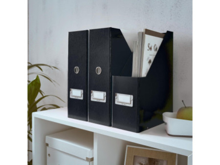 LEITZ Porte-revues Click & Store, A4, carton, noir