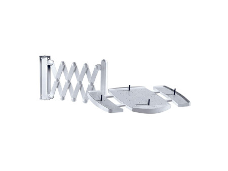 MAUL Bras support de téléphone, avec fixation murale, gris