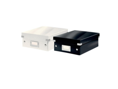 LEITZ Boîte de rangement Click & Store WOW, petit, blanc