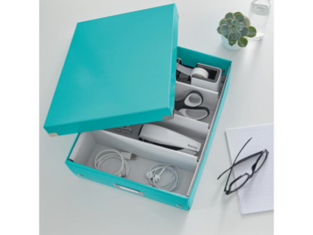 LEITZ Boîte de rangement Click & Store WOW, grand, menthe