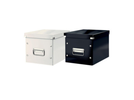 LEITZ Boîte de rangement Click & Store WOW Cube M, jaune