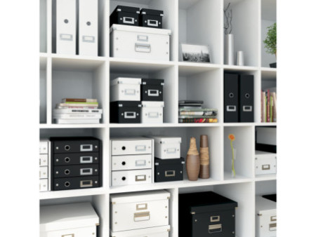 LEITZ Boîte de rangement Click & Store WOW Cube M, jaune
