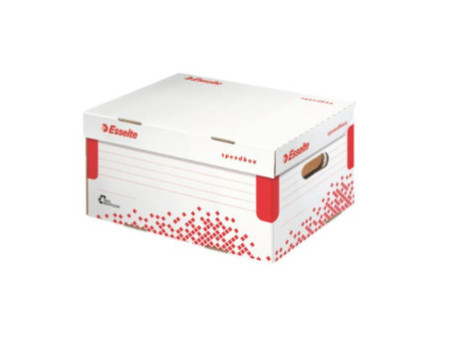 Esselte Conteneur d'archives à couvercle SPEEDBOX, A4