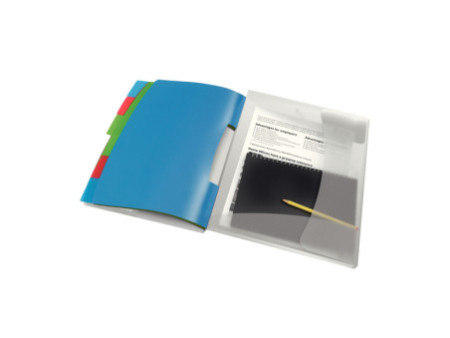 Esselte Trieur VIVIDA, A4, PP, 6 touches, multicolore