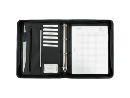 Alassio Serviette classeur 'Office Set', noir