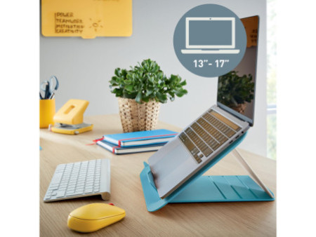 LEITZ Support pour ordinateur portable Ergo Cosy, bleu