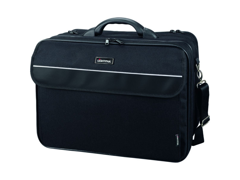 LIGHTPAK Sac pour laptop 'CORNICHE', noir
