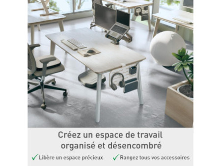 LEITZ Panneau organiseur de bureau, petit, blanc