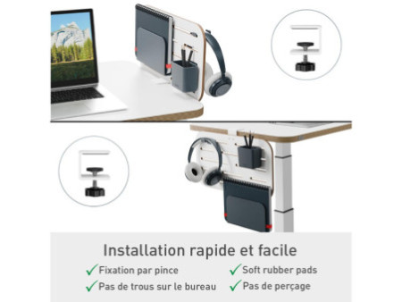 LEITZ Panneau organiseur de bureau, petit, blanc