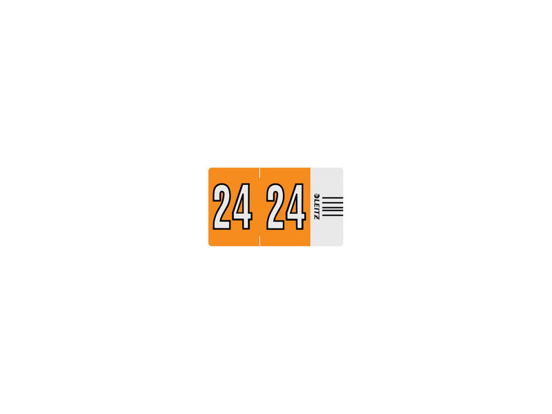 LEITZ Étiquette année Orgacolor '25', sur rouleau, vert