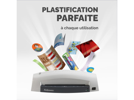 Fellowes Plastifieuse Lunar A4, gris lumière
