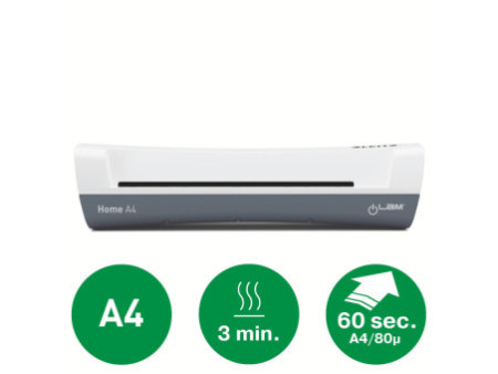 LEITZ Plastifieuse iLAM Home, jusqu'au format A4, blanc