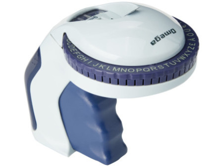DYMO Embosseur Omega, couleur: bleu clair, hauteur