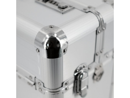 ALUMAXX Valise pour pilotes 'BETHA', aluminium, argent
