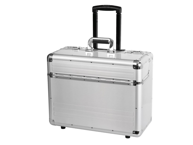 ALUMAXX Valise pour pilotes 'OMEGA', aluminium, argent