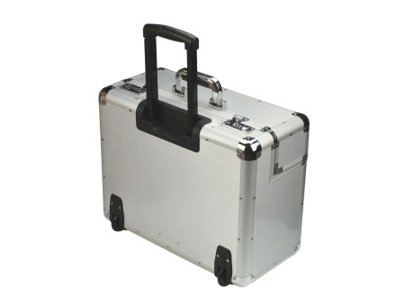 ALUMAXX Valise pour pilotes 'OMEGA', aluminium, argent