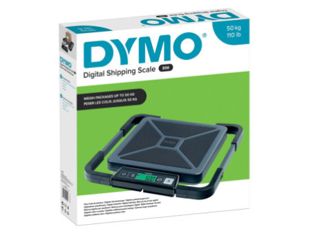 DYMO Pèse-paquet électronique S50, capacité: 50 kg, noir