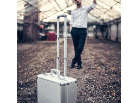 ALUMAXX Valise pour pilotes 'OMEGA', aluminium, argent