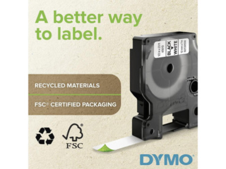 DYMO RHINO Etiquette en polyester transparent