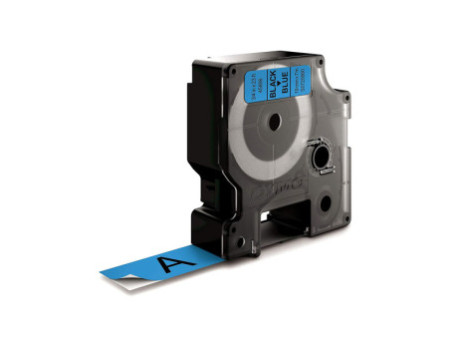 DYMO Ruban d'étiquette D1 noir/bleu, 19 mm x 7 m