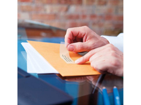 DYMO Etiquette d'adresse LabelWriter, 89 x 36 mm transparent