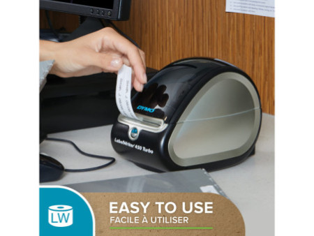 DYMO Etiquette polyvalente LabelWriter, 54 x 70 mm, blanc